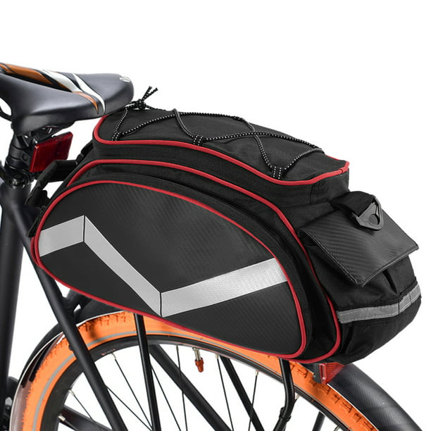 Cycling Bike Bicycle Rear Rack Seat Trunk Saddle Tail Storage Pannier Pouch Bag